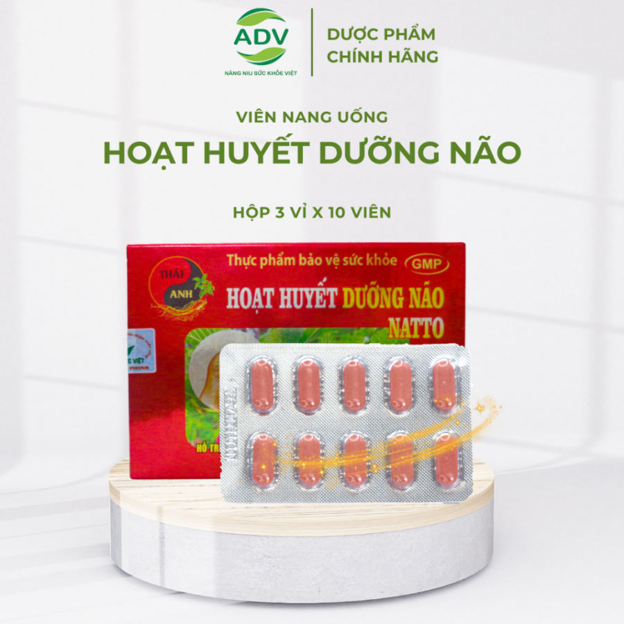 Hoạt Huyết Dưỡng Não Natto - Giải pháp hoàn hảo cho não bộ khỏe mạnh